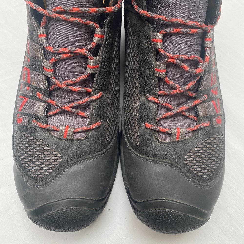 Keen - Black, Laceup, Waterproof Durable Hiking Shoes, Mens Size 13 - Picture 9 of 14